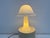 Mid-Century Modern Large Mushroom Zebra Table Lamp from Peill & Putzler, 1970s For Sale - Image 3 of 9