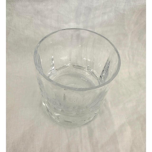 Hollywood Regency Restoration Hardware Handmade Glass Jar No/Lid For Sale - Image 3 of 5
