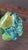 1960s Inarco E2604 Green Majolica-Style Fruit Salt and Pepper Shakers — Pair For Sale - Image 4 of 14