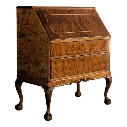 Art Deco Swedish Secretary Cabinet, 1960s For Sale