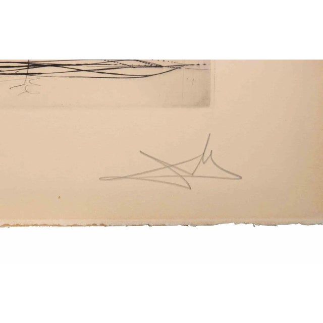 Dali, L'Académie de Paris, Etching, 1971 For Sale - Image 4 of 6