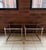 Mid-Century Modern Vintage 1970s Maison Jansen Chrome, Brass & Smoked Glass End Tables, Italian Modern For Sale - Image 3 of 7