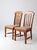Mid 20th Century Mid-Century Singer Furniture Wood Dining Chairs With Upholstered Seats Pair For Sale - Image 5 of 15