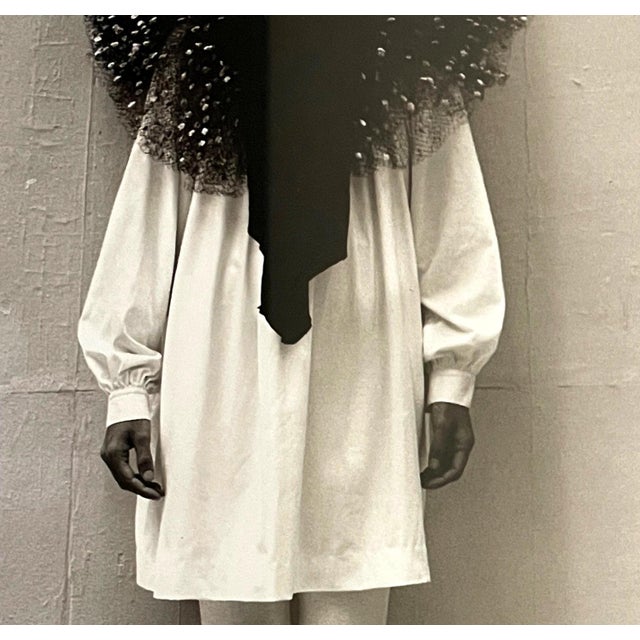 Vintage Photograph Leslie Winer in Yohji Yamamoto by Albert Watson For Sale In Atlanta - Image 6 of 10