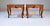 Wood Italian Parquetry Inlaid Olive Burl Wood Side Tables Louis XV Style For Sale - Image 7 of 13