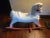 Rare find, Harry the hairless horse, for decor, body is made out of particle board and the rocker is wood. Circa 1950 by...