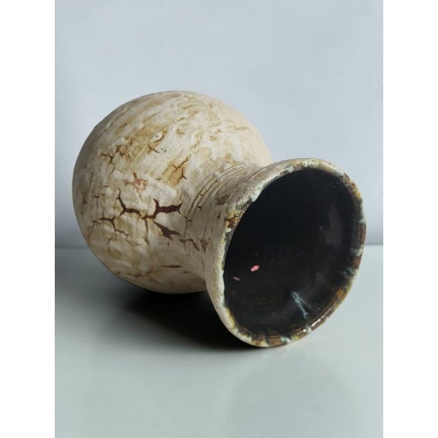 Vintage Ceramic Vase from Accolay, 1950s For Sale - Image 6 of 9