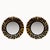 Decorative Round Mirrors, Set of 2 For Sale - Image 9 of 9