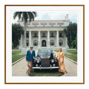 Donald Leas 1968 by Slim Aarons Framed C-Print