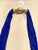Certified Vintage Lapis Lazuli Multi Strand Necklace 14 Kt Yellow Gold Clasp For Sale In New York - Image 6 of 18