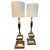 Architectural Gold Metal Floor Lamps by Alberto Smania, 1960s, Set of 2 For Sale - Image 9 of 9