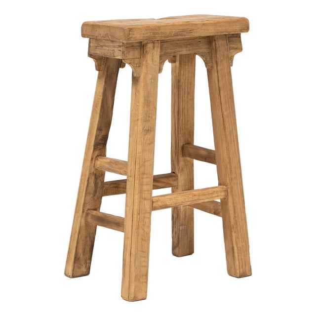 Chinese Tall Provincial Stool For Sale