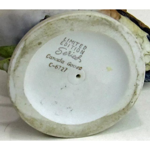 1980s 1980s Vintage Napco Canada Goose Figurine For Sale - Image 5 of 6