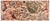Shabby Chic Ziegler Beige/Blue Wool Runner Rug- 2'0'' X 4'11'' For Sale - Image 9 of 10