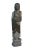 Chinese Chinese Black Gray Stone Carved Standing Monk Lohon Statue cs3627S For Sale - Image 3 of 8