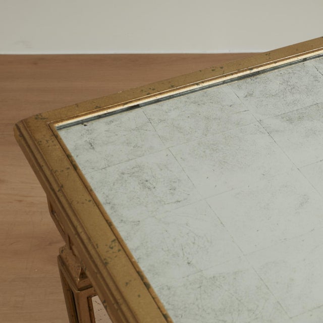 Vintage Mirrored Desk or Table by Theodore Alexander For Sale - Image 10 of 16
