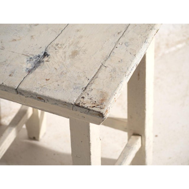 Bedside Tables in Pine Wood, Central Europe, 1940, Set of 2 For Sale - Image 6 of 12