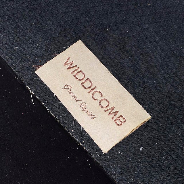 Robsjohn Gibbings for Widdicomb Mid Century Walnut Highback Lounge Chair For Sale - Image 10 of 10