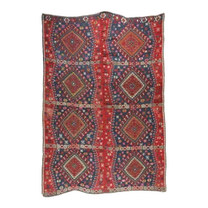 Handwoven Tribal Kurdish Kilim