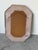 1980s Vintage Coastal Organic Woven Wicker Octagonal Wall Mirror For Sale - Image 13 of 13