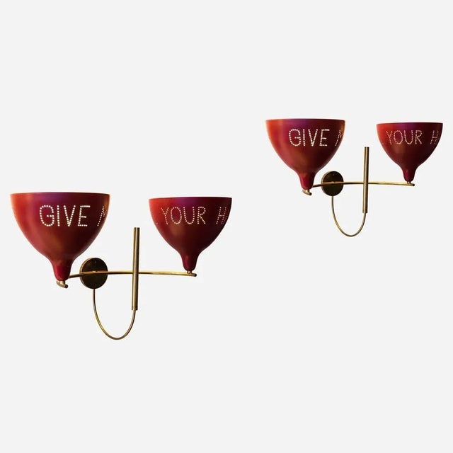 Give Me Your Hand Wall Lights by Diego Mardegan, 2000s, Set of 2 For Sale - Image 9 of 9
