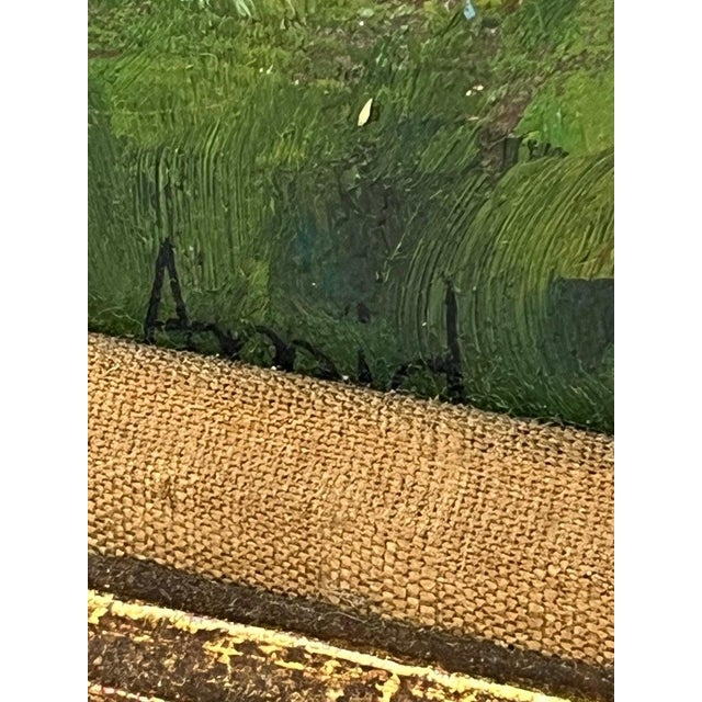 Asher Amid Impasto Oil on Board For Sale - Image 12 of 12