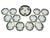 Viennese Jugendstil Cake Stand and Plates, Vienna, 1910s, Set of 13 For Sale - Image 11 of 11