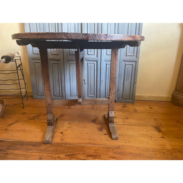 Antique French Wine Tasting Table, 1890s For Sale - Image 9 of 18