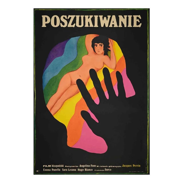 Vintage Poszukiwanie Poster, 1972 For Sale