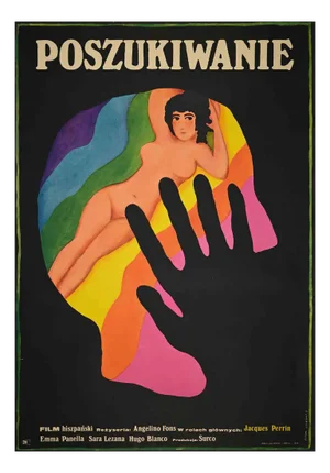 Vintage Poszukiwanie Poster, 1972