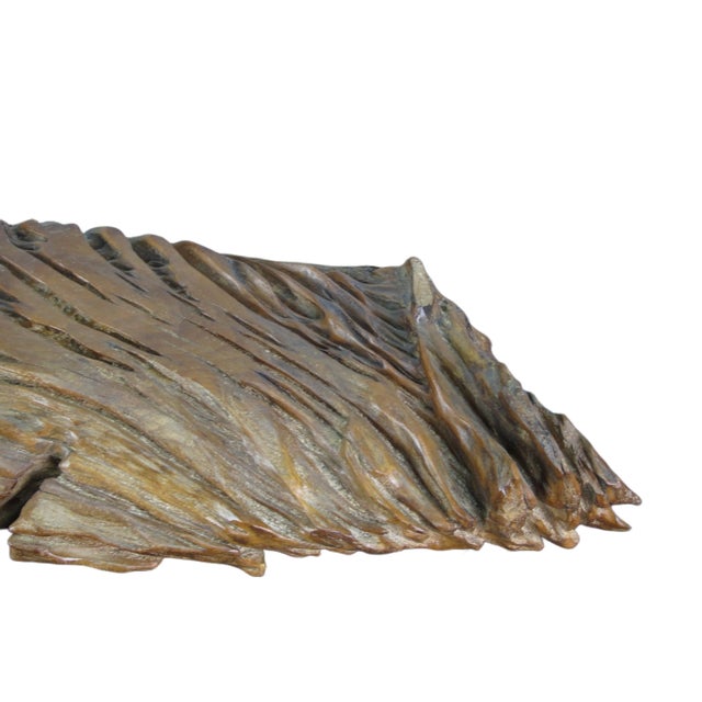 Wood Natural Wood Table Top Sculpture or Wall Art For Sale - Image 7 of 10