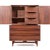 Wood Young Manufacturing Mid Century Walnut Curved Front Highboy Dresser For Sale - Image 7 of 11