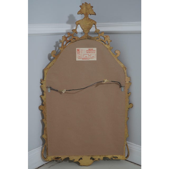 Friedman Brothers Ornate Gold Framed Mirror For Sale - Image 11 of 12