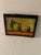A Miniature Framed Naive Folk Art Painting From France Depicting Three Figures For Sale - Image 11 of 12
