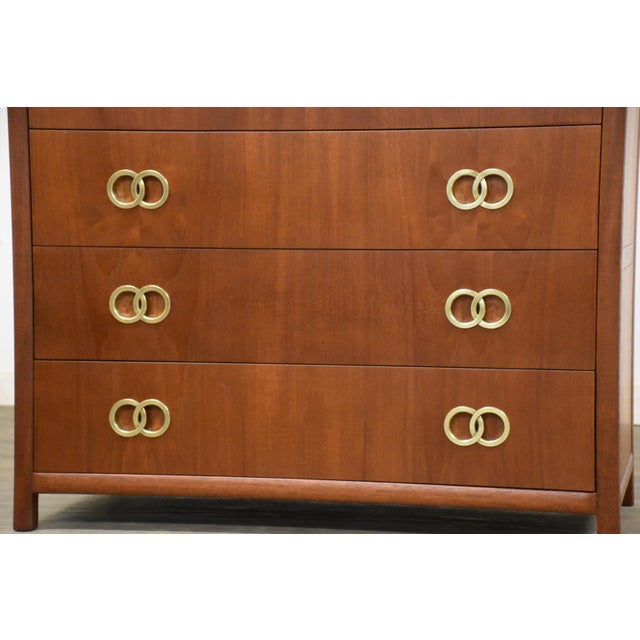 1960s Refinished Teak Dresser by Michael Taylor for Baker For Sale - Image 9 of 10