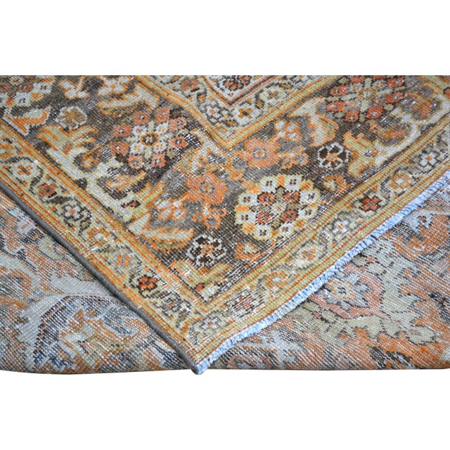 1960s Vintage Turkish Anatolian Hand Knotted Wool Rug, 10'1"x13'4" For Sale - Image 5 of 5