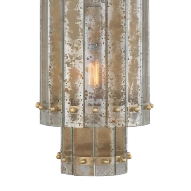 Visual Comfort Visual Comfort S 2651hab-Am Cadence Large Tiered Sconce in Hand Rubbed Antique Brass by Carrier and Company For Sale - Image 4 of 13