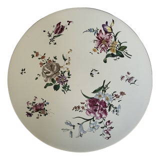 Antique French Faience Charger Platter, 1885 For Sale