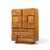 Mid-Century Modern Lane Staccato Brutalist Mid Century Walnut Highboy Dresser For Sale - Image 3 of 8