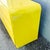 Postmodern Postmodern Yellow Gloss Laminate Waterfall Dresser For Sale - Image 3 of 7