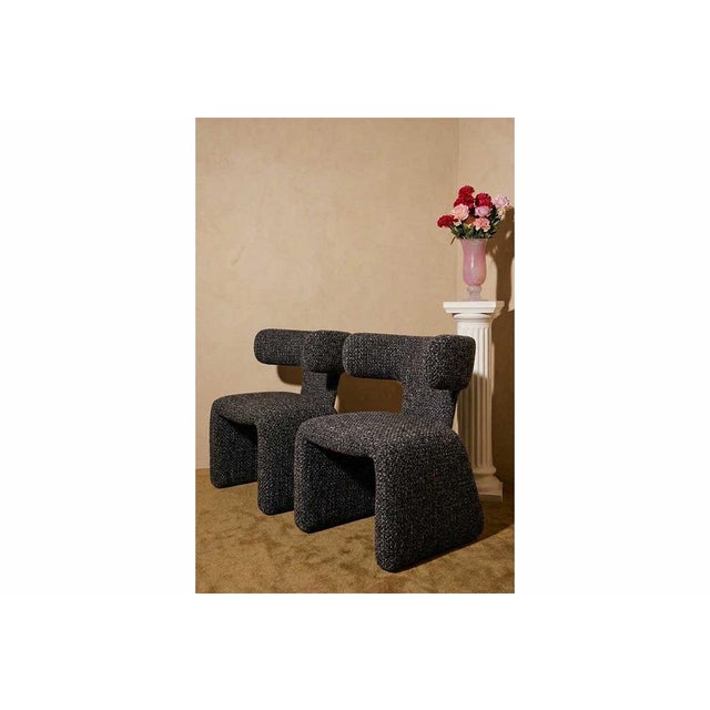 Black Euforia Dining Chair by Moanne For Sale - Image 8 of 9