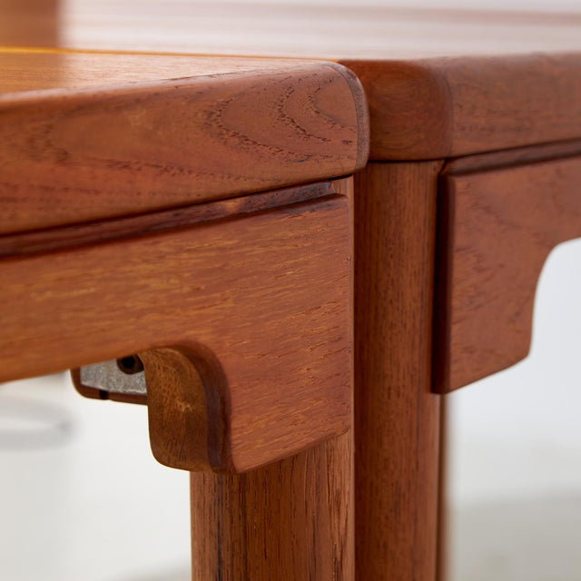 Teak Dining Table, 1960s, Set of 3 For Sale - Image 18 of 18