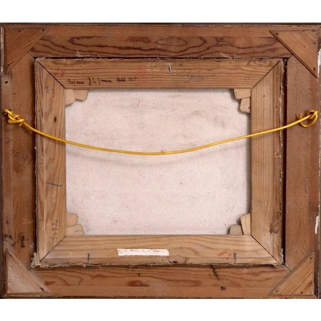 Small Flower Painting Attributed to I.L. Jensen For Sale - Image 6 of 7