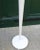 White Painted French 1940s Floor Lamp For Sale In New York - Image 6 of 9
