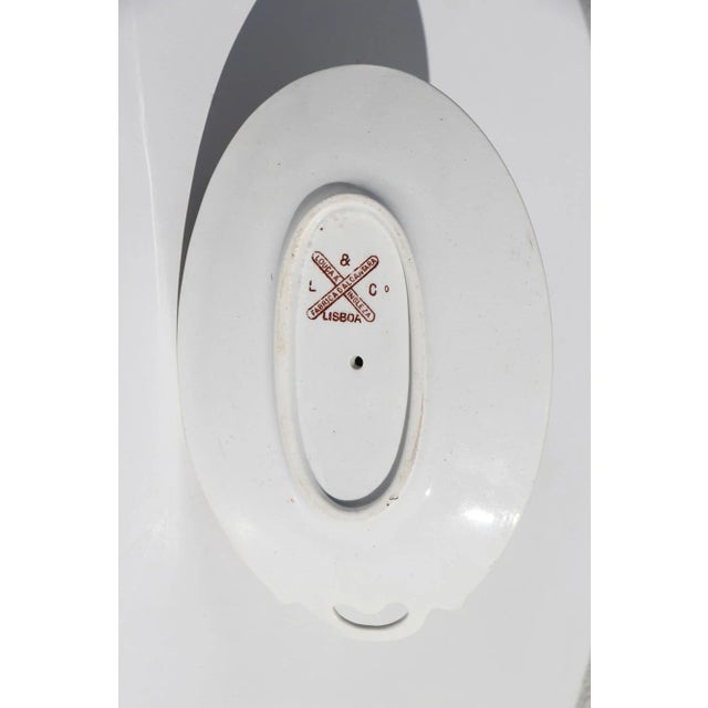 19th Century Portuguese Transferware Sauce or Gravy Boat For Sale - Image 12 of 13