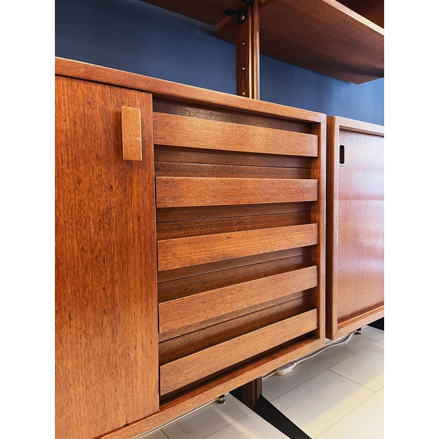 1950s Modular Teak Bookcase, 1960s For Sale - Image 5 of 13