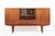 Mid-Century Danish Modern Teak High Sideboard or Bar Cabinet 1960s For Sale - Image 4 of 17