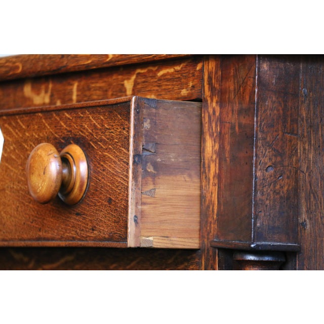 Mid 18th Century George III Oak Dresser Buffet, England For Sale In Los Angeles - Image 6 of 18