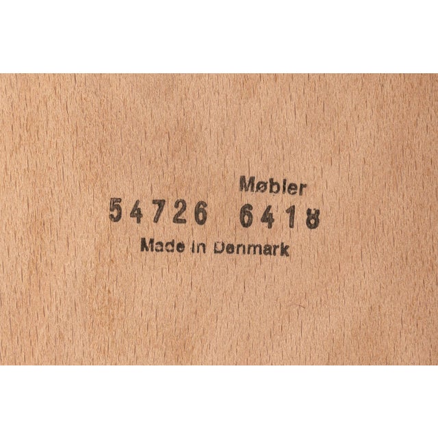 Mid Century Danish Modern Teak Extension Dining Table For Sale - Image 10 of 12