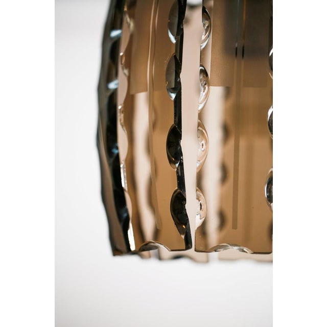 Vintage Italian Murano Glass Pendant Lamp from Veca, - 1970s For Sale - Image 6 of 10